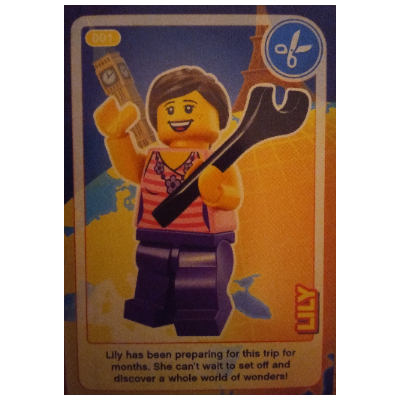 Trading Card, Create the World - Lily [No Color/Any Color]