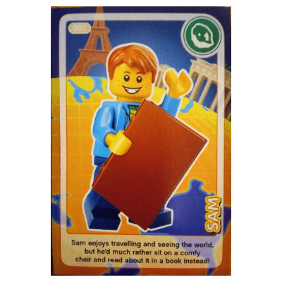 Trading Card, Create the World - Sam [Keine Farbe/Beliebige Farbe]