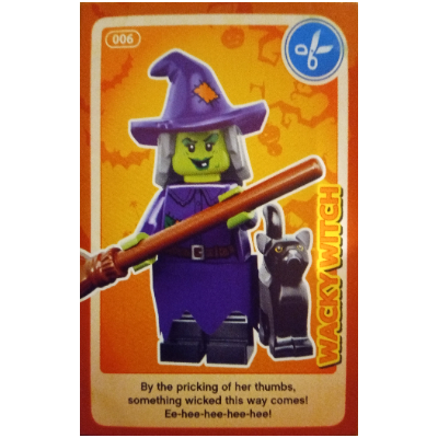 Trading Card, Create the World - Wacky Witch [Keine Farbe/Beliebige Farbe]