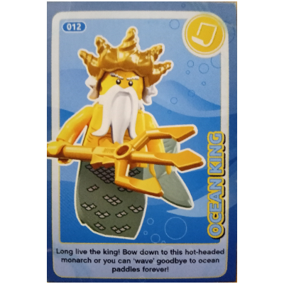 Trading Card, Create the World - Ocean King [No Color/Any Color]