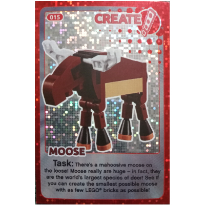 Trading Card, Create the World - Moose (foil) [Keine Farbe/Beliebige Farbe]