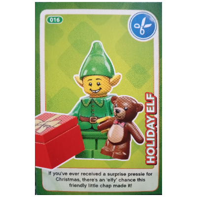 Trading Card, Create the World - Holiday Elf [No Color/Any Color]
