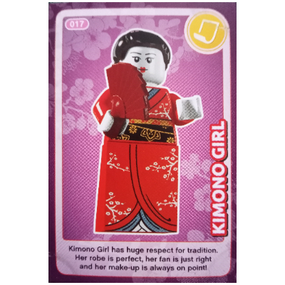 Trading Card, Create the World - Kimono Girl [No Color/Any Color]