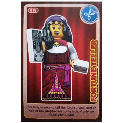 Trading Card, Create the World - Fortune Teller [No Color/Any Color]