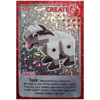Trading Card, Create the World - Ibex (foil) [Keine Farbe/Beliebige Farbe]