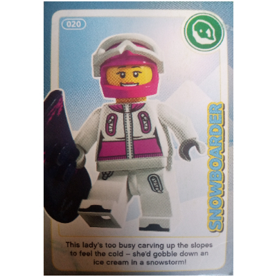 Trading Card, Create the World - Snowboarder [Keine Farbe/Beliebige Farbe]