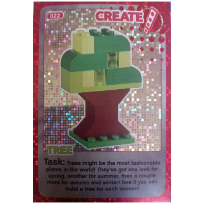 Trading Card, Create the World - Tree (foil) [Keine Farbe/Beliebige Farbe]