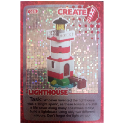 Trading Card, Create the World - Lighthouse (foil) [Keine Farbe/Beliebige Farbe]