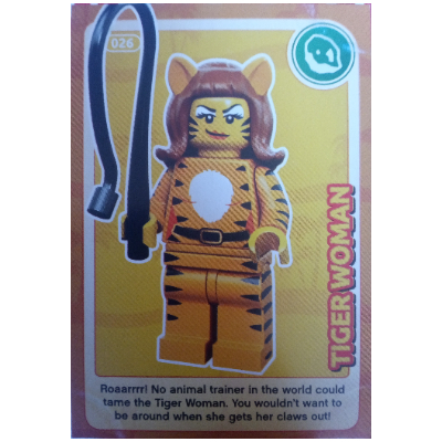 Trading Card, Create the World - Tiger Woman [Keine Farbe/Beliebige Farbe]