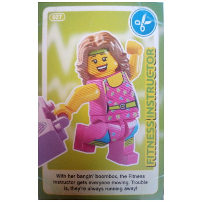 Trading Card, Create the World - Fitness Instructor [Keine Farbe/Beliebige Farbe]