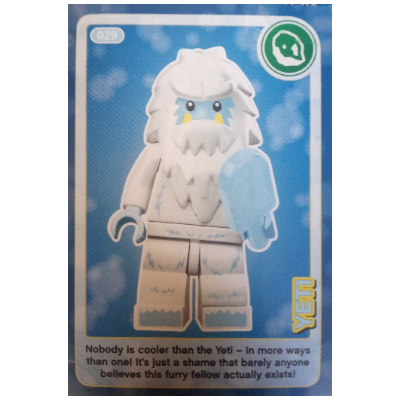 Trading Card, Create the World - Yeti [Keine Farbe/Beliebige Farbe]