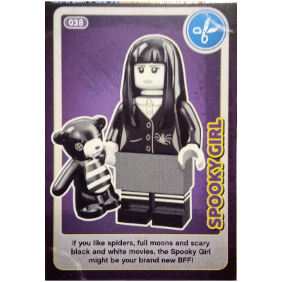 Trading Card, Create the World - Spooky Girl [No Color/Any Color]