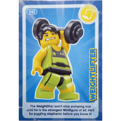 Trading Card, Create the World - Weightlifter [Keine Farbe/Beliebige Farbe]