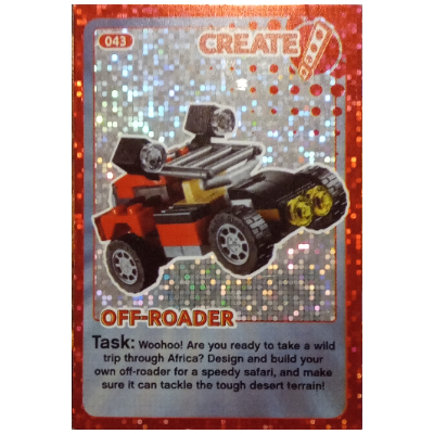 Trading Card, Create the World - Off-Roader (foil) [Keine Farbe/Beliebige Farbe]