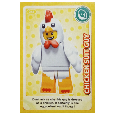 Trading Card, Create the World - Chicken Suit Guy [No Color/Any Color]