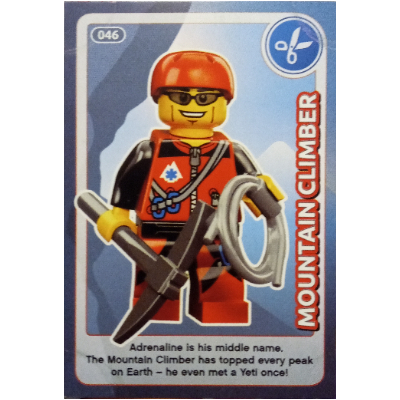 Trading Card, Create the World - Mountain Climber [Keine Farbe/Beliebige Farbe]