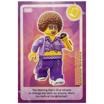 Trading Card, Create the World - Disco Diva [No Color/Any Color]