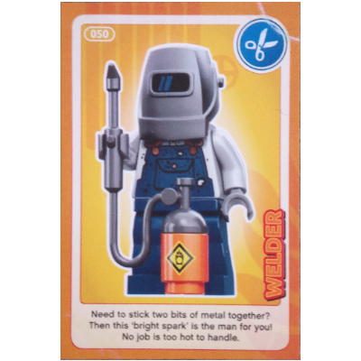 Trading Card, Create The World - Welder [Keine Farbe/Beliebige Farbe]