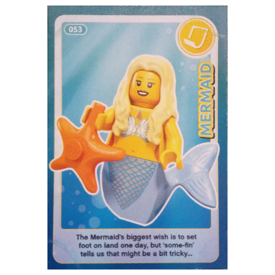 Trading Card, Create The World - Mermaid [No Color/Any Color]