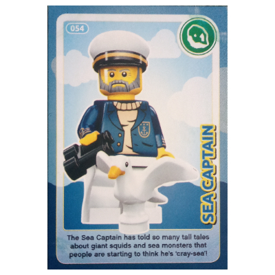 Trading Card, Create The World - Sea Captain [Keine Farbe/Beliebige Farbe]