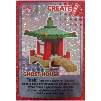 Trading Card, Create The World - Ghost House (Foil) [No Color/Any Color]