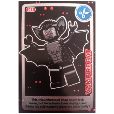 Trading Card, Create The World - Vampire Bat [Keine Farbe/Beliebige Farbe]