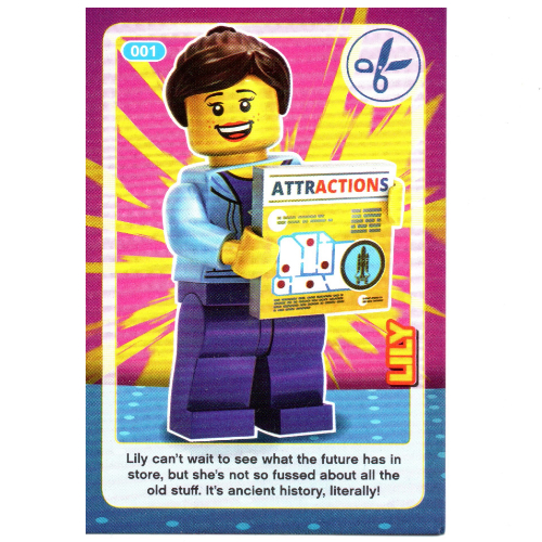 Trading Card, Create the World Incredible Inventions - Lily [No Color/Any Color]