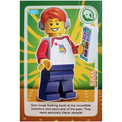 Trading Card, Create the World Incredible Inventions - Sam [Keine Farbe/Beliebige Farbe]
