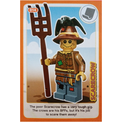 Trading Card, Create the World Incredible Inventions - Scarecrow [Keine Farbe/Beliebige Farbe]