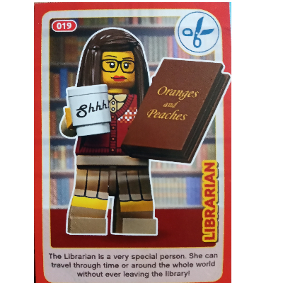 Trading Card, Create the World Incredible Inventions - Librarian [No Color/Any Color]