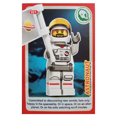 Trading Card, Create the World Incredible Inventions - Astronaut [No Color/Any Color]