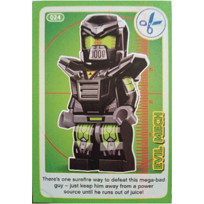 Trading Card, Create the World Incredible Inventions - Evil Mech [No Color/Any Color]