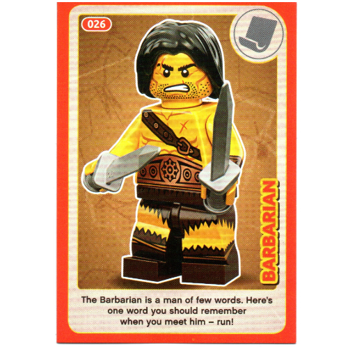 Trading Card, Create the World Incredible Inventions - Barbarian [No Color/Any Color]