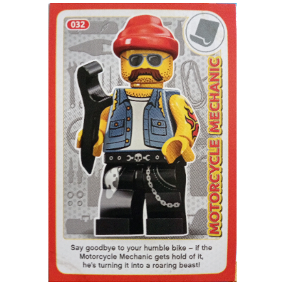 Trading Card, Create the World Incredible Inventions - Motorcycle Mechanic [Keine Farbe/Beliebige Farbe]