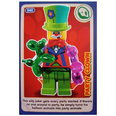 Trading Card, Create the World Incredible Inventions - Party Clown [No Color/Any Color]