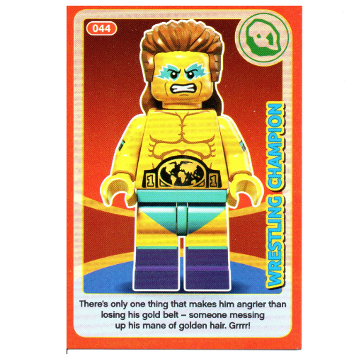 Trading Card, Create the World Incredible Inventions - Wrestling Champion [No Color/Any Color]