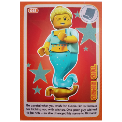 Trading Card, Create the World Incredible Inventions - Genie Girl [Keine Farbe/Beliebige Farbe]