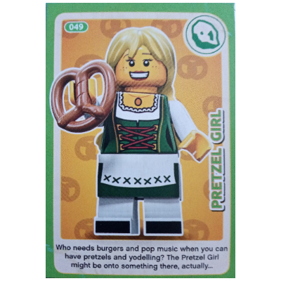 Trading Card, Create the World Incredible Inventions - Pretzel Girl [Keine Farbe/Beliebige Farbe]