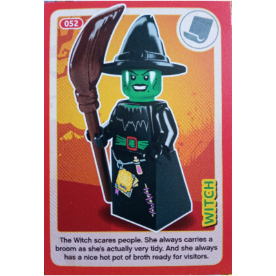 Trading Card, Create the World Incredible Inventions - Witch [Keine Farbe/Beliebige Farbe]