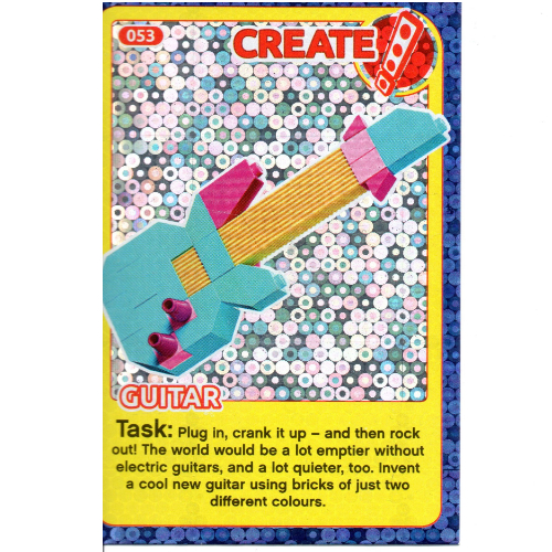 Trading Card, Create the World Incredible Inventions - Guitar (foil) [Keine Farbe/Beliebige Farbe]