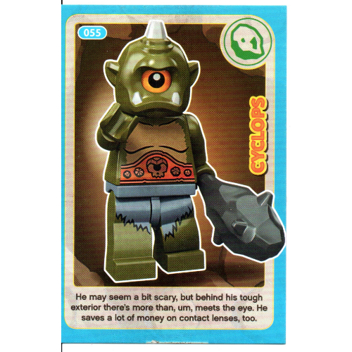 Trading Card, Create the World Incredible Inventions - Cyclops [No Color/Any Color]