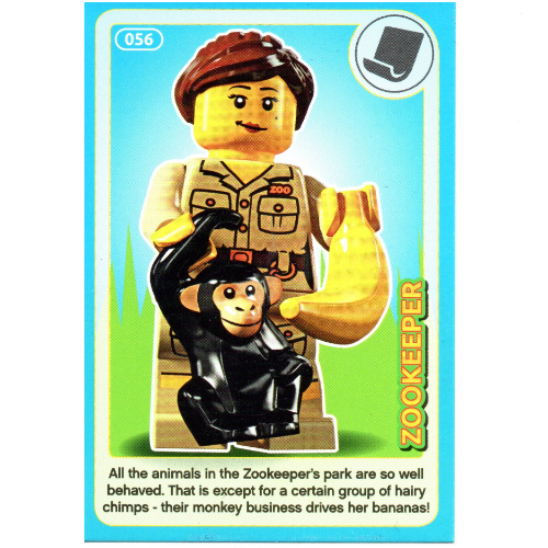 Trading Card, Create the World Incredible Inventions - Zookeeper [No Color/Any Color]