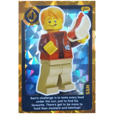 Trading Card, Create the World Living Amazingly - Sam (Foil) [No Color/Any Color]
