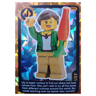 Trading Card, Create the World Living Amazingly - Lily (Foil) [No Color/Any Color]