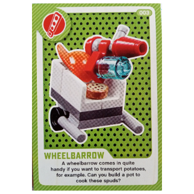 Trading Card, Create the World Living Amazingly - Wheelbarrow [No Color/Any Color]