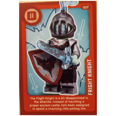 Trading Card, Create the World Living Amazingly - Fright Knight [No Color/Any Color]