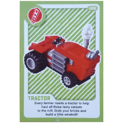 Trading Card, Create the World Living Amazingly - Tractor [Keine Farbe/Beliebige Farbe]