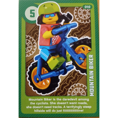 Trading Card, Create the World Living Amazingly - Mountain Biker [Keine Farbe/Beliebige Farbe]