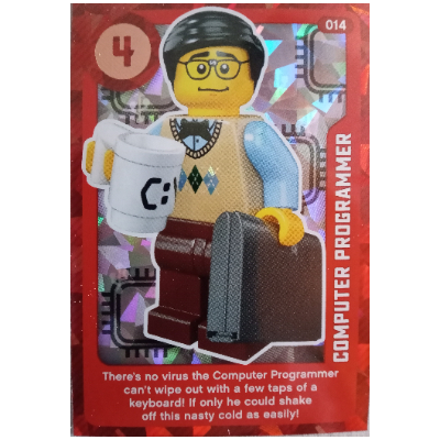 Trading Card, Create the World Living Amazingly - Computer Programmer (Foil) [Keine Farbe/Beliebige Farbe]