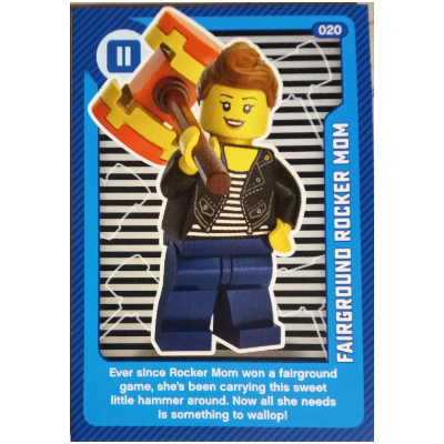 Trading Card, Create the World Living Amazingly - Fairground Rocker Mum [No Color/Any Color]